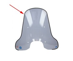 sierstrip Regia windscherm (made in EU) rubber 2m zwart bromfiets, motorfiets, scooter, universeel