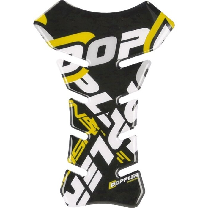 tankpad Doppler zwart/geel/wit 485633