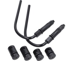 bevestigingset Regia windscherm laag model zwart vespa, sprint