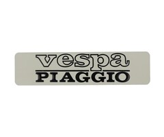 sticker metaal [vespa/piaggio] bravo, ciao, si