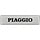 sticker woord [piaggio] 3D bromfiets vespa, ciao
