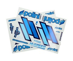 stickervel polini set team 48x34cm blauw 24pcs zip sp 225.030