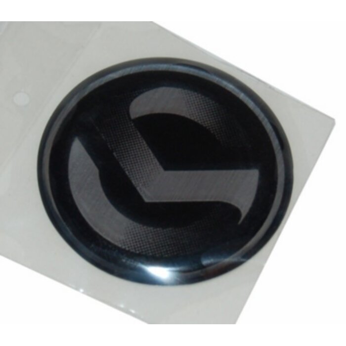 sticker Sym origineel logo stuurkap 30mm mio