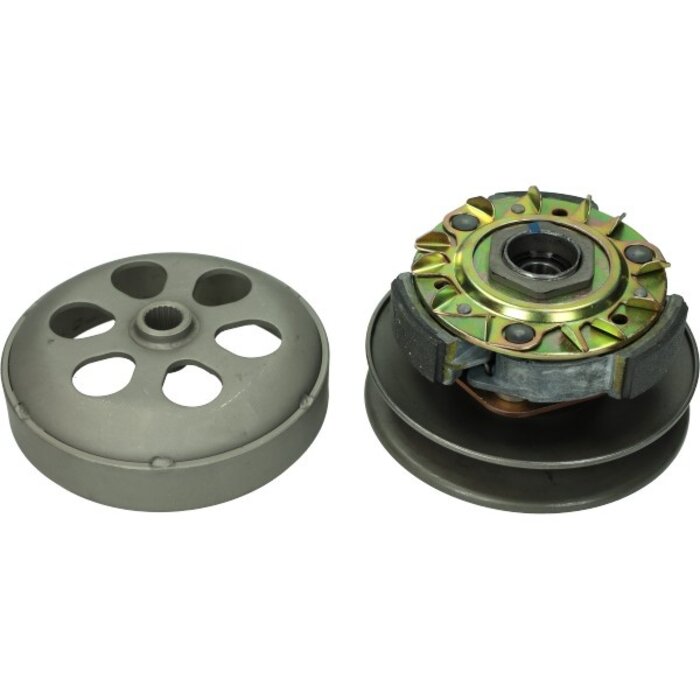 koppeling + huis compleet runner 180cc 4t, runner 200cc vxr