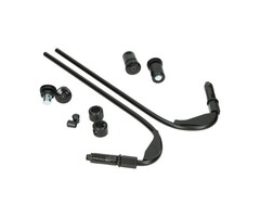 windscherm Regia bevestigingset (made in EU) (voor 42668) model smoke zwart primavera