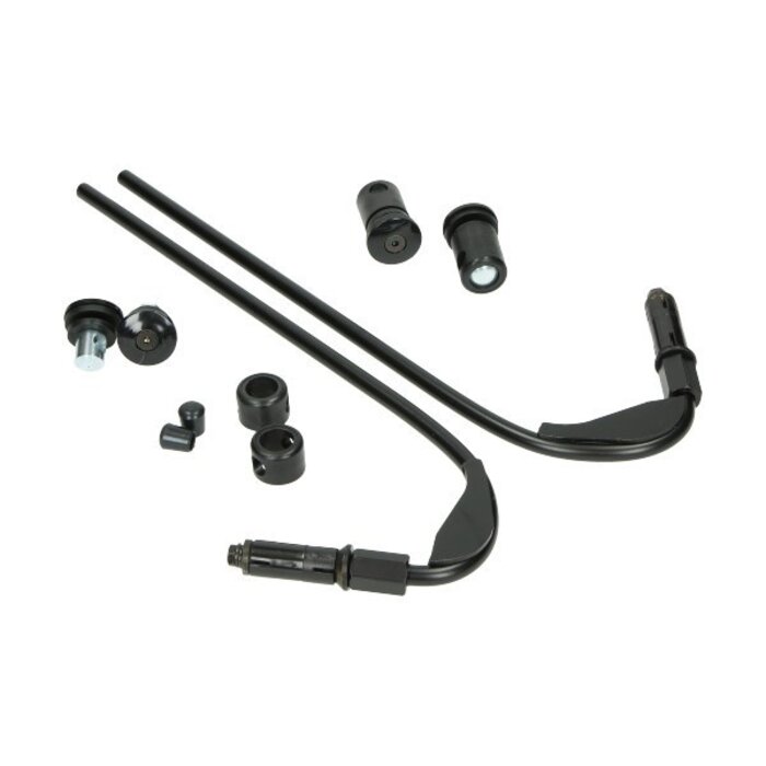 windscherm Regia bevestigingset (made in EU) (voor 42668) model smoke zwart primavera