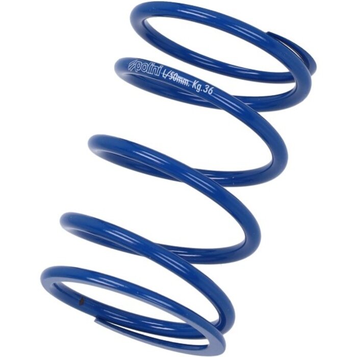 koppelingdrukveer polini evo slider 4.8 primavera 2t, primavera 4t, sco piaggio 2t, sco piaggio 4T 243.114