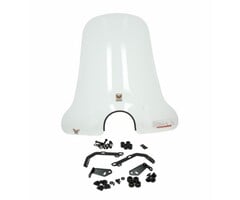 windscherm isotta met bevestigingsset hoog ronde koplamp helder agm VX50, BTC Riva, china lx/napoli, gts toscana