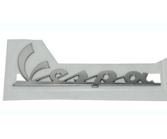 sticker Piaggio origineel woord [vespa] zijscherm chroom elettrica, primavera, sprint 1b000944