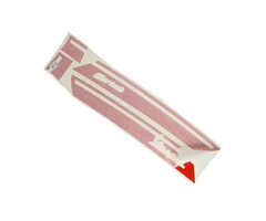 stickerset zijscherm rood sprint