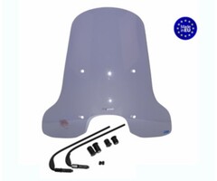 windscherm Regia met bevestigingsset hoog origineel model 70cm smoke sprint