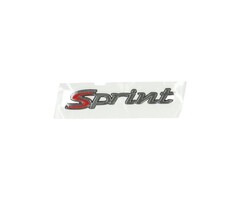 sticker Piaggio origineel woord [sprint] voorscherm smoke sprint 2h000928
