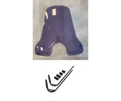windscherm Regia met bevestigingsset hoog (made in EU) tot 2022 smoke vespa, gts 250cc, gts alle mod., gts super 300cc