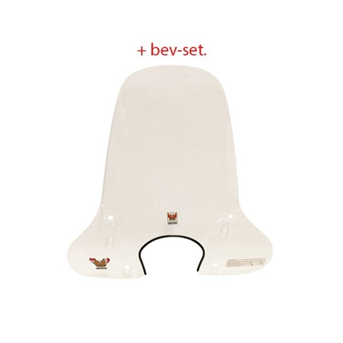 windscherm isotta met bevestigingsset hoog agm Veterano, BTC CEO 50