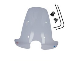 windscherm Regia met bevestigingsset hoog (made in EU) 65cm smoke django