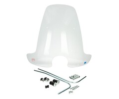 windscherm Regia met bevestigingsset hoog (made in EU) mod. orig 65cm helder django