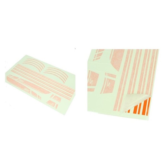 stickerset sport euro-2/4/5 AMG oranje 16-delig primavera, sprint