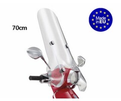 windscherm Regia met bevestigingsset hoog Mod. Orig (made in EU) 70cm helder sprint