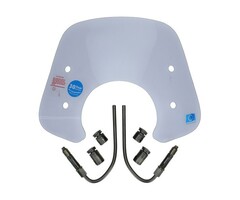 windscherm Regia met bevestigingsset model origineel laag smoke primavera