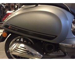 stickerset Piaggio origineel zijscherm 2016 zwart sprint sport 2h000931000a1