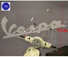 windscherm Regia met bevestigingsset hoog (made in EU) helder vespa lx