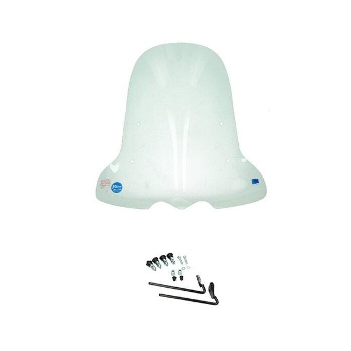 windscherm Regia met bevestigingsset hoog AGM Brash/BTC City (made in EU)