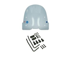 windscherm Regia met bevestigingsset hoog (made in EU) smoke Super Soco, super soco cux