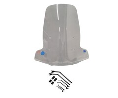 windscherm Regia met bevestigingsset (made in EU) helder yadea Y1S