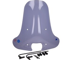 windscherm Regia met bevestigingsset (made in EU) hoog 72cm smoke zip2000