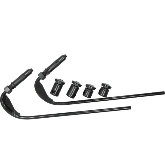 windscherm Regia bevestigingset (voor 42872) (made in EU) zwart glans primavera, sprint