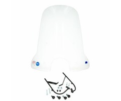 windscherm Regia met bevestigingsset hoog (made in EU) SYM 74cm helder fiddle 2