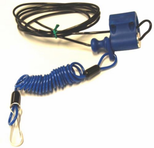 dodemansknop DMP race sport stuur montage blauw universeel