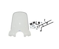 windscherm Sym origineel met bevestigingsset hoog helder 72cm allo gt, cello/allo sy530-agt-00l