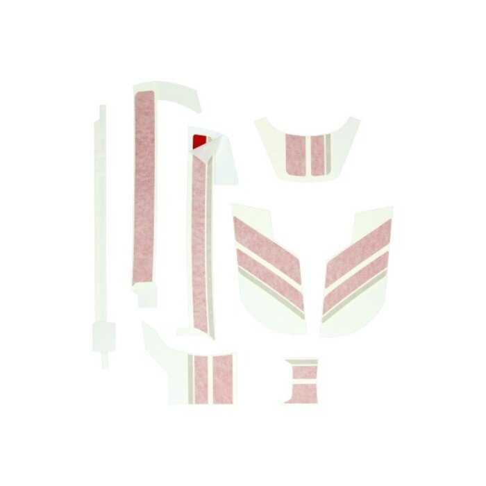 sticker Piaggio origineel racing sixties wit sprint 2h00383600a1