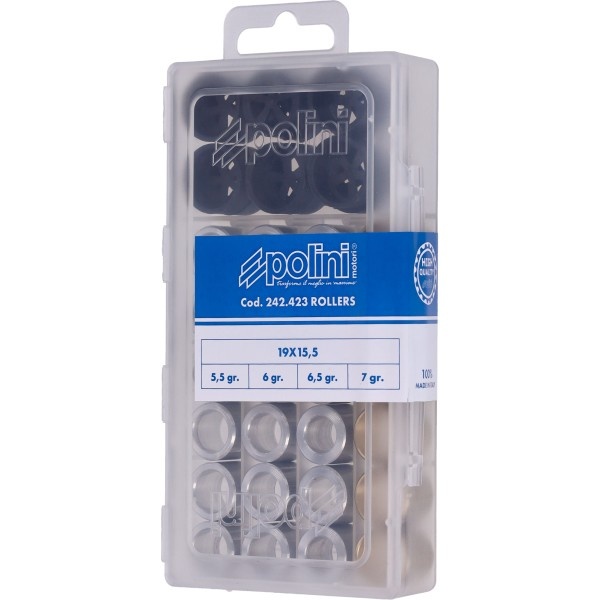 variorolset polini 5.5/6/6.5/7 gram 19x15.5mm sco piaggio nt 242.423