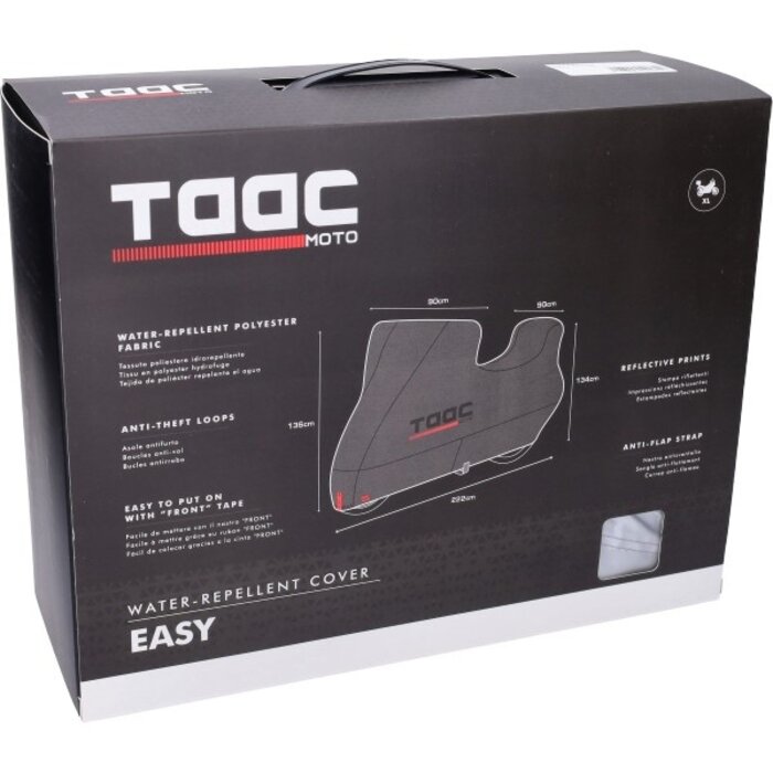 beschermhoes Taac motor Easy 222-g 136x222x134 XL grijs
