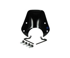 windscherm Regia /koplampspoiler (made in EU) laag zwart agm Goccia