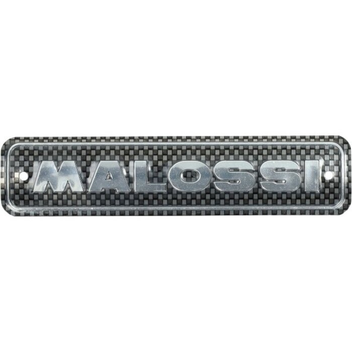 plaatje malossi uitlaat aluminium 35x150mm 3314136b