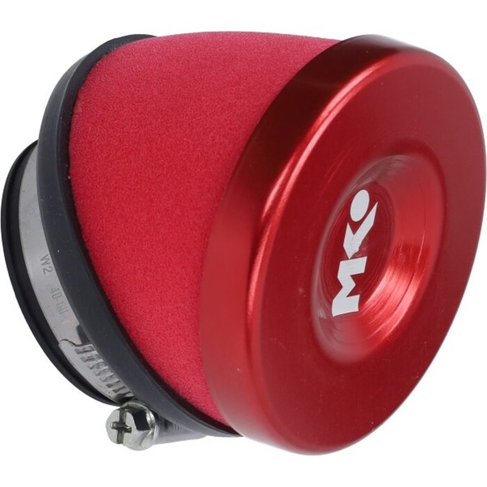 powerfilter metrakit schuin universeel 50mm rood