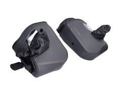 handmofset tucano motor &amp; maxiscooter polyamide met spiegel/kijkglas zwart maxx r334pro