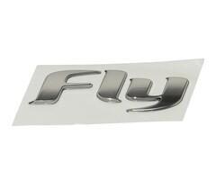 sticker Piaggio origineel woord [fly] chroom fly new 2012 675137