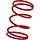 koppelingdrukveer malossi 4.2 rood dj, piaggio, sco gy6, sco honda, sv, v-clic 297043.r0