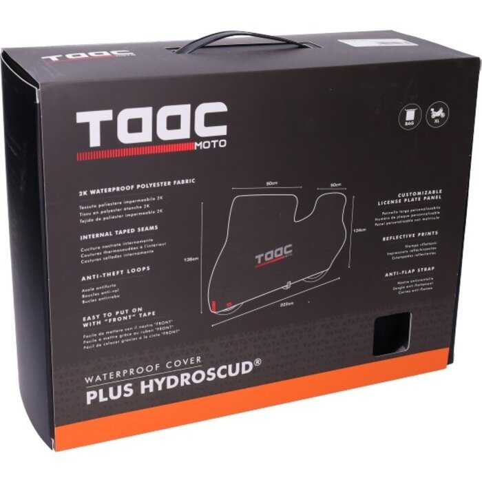 beschermhoes Taac motor plus hydroscud 222-n 136x222x134 XL zwart