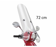 windscherm Piaggio origineel met bevestigingsset hoog 72cm helder sprint 1b001114