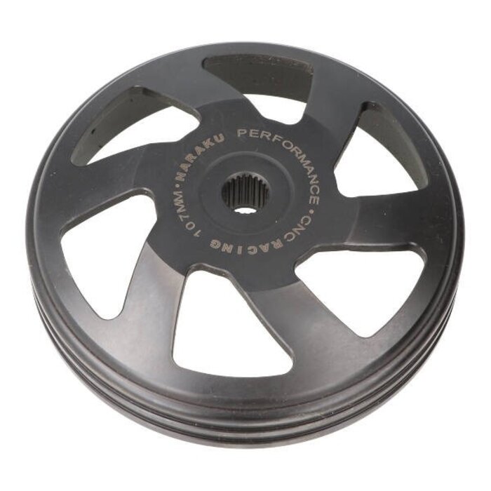 koppelinghuis naraku 107mm sco piaggio 4t-3v I-get, peugeot, sco gy6, sco piaggio 2t, sco piaggio 4T nk901.17