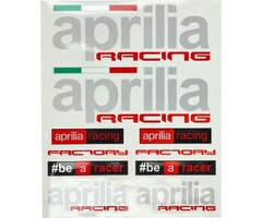 stickerset aprilia GP1 racing 20x24cm