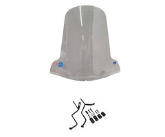 windscherm Regia met bevestigingsset (made in EU) helder yadea M6L