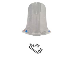 windscherm Regia met bevestigingsset (made in EU) helder yadea C1S