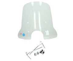 windscherm Regia met bevestigingsset hoog (made in EU) razzo pisa rs50 helder turbho RS-50