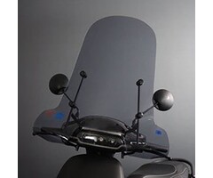 windscherm Regia met bevestigingsset (made in EU) hoog smoke horwin EK-1